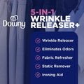 Downy Wrinkle Releaser Spray Light Fresh Scent Fabric Refresher 33.8oz