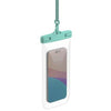 GEMS Waterproof Phone Pouch Mint Green Fits Phones Up to 7"