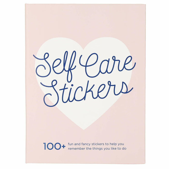[Like New] WORLD TRAVELER Self Care Sticker Book Folio Hardcover 5x7 Art Stickers