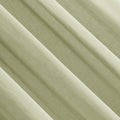 Archaeo Cotton Sheer Curtain 50x63 Moss Green 1 Panel