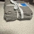 Room Essentials Washcloths Light Gray Pack 12x12 Inches 12 Count