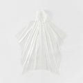 Embark Emergency Poncho Reusable Clear One Size Lightweight Packable