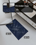 tchidio Soft Absorbent Non-Slip Bath Mat Rubber Backed Machine Washable