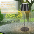 sunzone Cordless RGB Table Lamp 2 Pack Rechargeable Dimmable Black