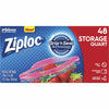 Ziploc Double Zipper Storage Bags Clear Plastic 0.6 lbs Size 2.5