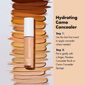 e.l.f. Hydrating Camo Concealer Medium Neutral Full Coverage Satin Finish
