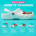 Crocs Jibbitz 5-Pack Trendy Shoe Charms Spacey Girl One Size