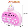 [Like New] ROUSKY Hand-Held Rhythm Master Dance Machine Educational Toy Unicorn Yellow