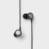 [Like New] heyday Wired In-Ear Headphones USB-C Connector Built-In Mic Black