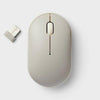 heyday Bluetooth Compact Mouse Gray Ergonomic Scroll Wheel Windows macOS
