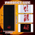 Fanfanwin Halloween Embroidered Cotton Hand Towels 13.7x29.5 3pc White Black