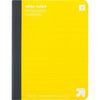 up&up Wide Ruled Yellow Composition Notebook 7.5x9.75 70 Pages Hard Cover