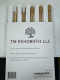 Soft Bamboo Toothbrush 10 Pack Soft Bristles Biodegradable Handle Eco