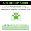 DOGOYS Dog Shoes Non-Slip Waterproof Boots Green 4Pcs Size Medium