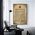 LINWDSB Hamilton Lessons Education Poster 12x18in Unframe-style Portrait