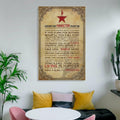 LINWDSB Hamilton Lessons Education Poster 12x18in Unframe-style Portrait