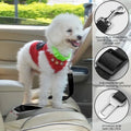 ELLOY Adjustable Pet Car Seat Belt Dark Blue Nylon Safety Harness
