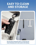 TQRR 360° Rotating Hard Bristle Cleaning Brush White 1 Count