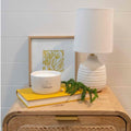 Wick'd Co. Birch + Amber Scented Soy Candle 12oz Natural Cotton Wick