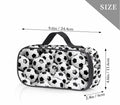 Soccer Pen Holder Case Multifunction Storage Pouch with Zipper Large Capacity