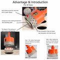Diamond Core Drill Bit 2" Brazed Hole Saw for Tile Glass Porcelain Marble