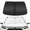 COFSODI Car Windshield Sunshade Double Thickened UV Protection Black