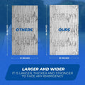 CloudTen Emergency Blanket Bundle 10 Tear Resistant Mylar Blankets Whistle