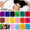 THARAHT Orange Chandelle Turkey Feather Boa 2 Yards 40g DIY Craft Party