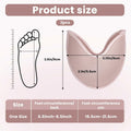 Prasacco Ballet Toe Pads Soft Breathable Elastic Reusable Size 6-9