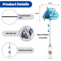 BEZTN Help is on The Way Dear Badge Reel Retractable ID Holder Nurse Gifts