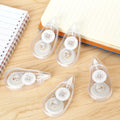 Jovanssen White Correction Tape 12-Pack 26.25ft Transparent Office School