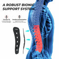 YAHA Back Brace Lower Back Support with Lumbar Pad 5 Stays Black Size XXL