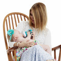 Joovy Boob Silicone Sleeve Blue Fits 5 Ounce Glass Baby Bottle