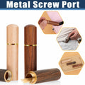 AHQiZFX 3pack Handmade Wood Toothpick Holder Portable Waterproof Mini Box