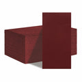 GUOYUANGLO Disposable Linen Feel Paper Napkins Green 12x17in 100 Pack