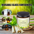 Auelife 12oz Citronella Candle 3 Wick Soy Wax Long Lasting Outdoor Indoor