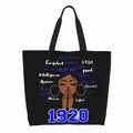 Generic Zeta 1920 Tote Bag Foldable Canvas Travel Shopping Storage Bag One Size