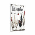 DWBGUO Decorative Rustic White Rooster 1 Gang Outlet Cover Plate