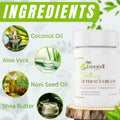 NoniSol Organics After Sun Cream 4oz with Noni Seed Oil Aloe Vera Coconut