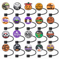 CovCap Compatible Stanley 30&40oz Tumbler Halloween Silicone Straw Covers 10pcs