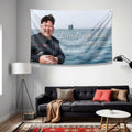 ENMOON Flag Tapestry 3x5ft Polyester Banner Multicolor Brass Grommets