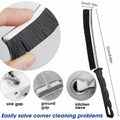 AUDELN Crevice Cleaning Brush 6pcs Hard Bristle Shower Bathroom Tools