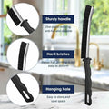 AUDELN Crevice Cleaning Brush 6pcs Hard Bristle Shower Bathroom Tools