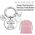 Davrock Electrical Engineering Software Engineer Keychain Silver Small
