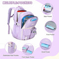 Scothen 4pcs Girls School Backpack Set Lunch Bag & Bottle Back to School