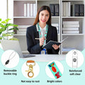 Concert Accessory Set 2-Piece Keychain&Lanyard Lips Guitar Butterfly 13 Graphics