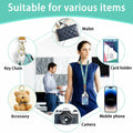 Concert Accessory Set 2-Piece Keychain&Lanyard Lips Guitar Butterfly 13 Graphics