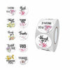 DNYMJBO 500 PCS Thank You Stickers 10 Floral Designs 1 Inch #A243