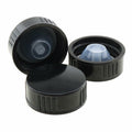 ZZHXSM 12PCS 28mm Bakelite Phenolic Resin Sealing Screw Caps Black