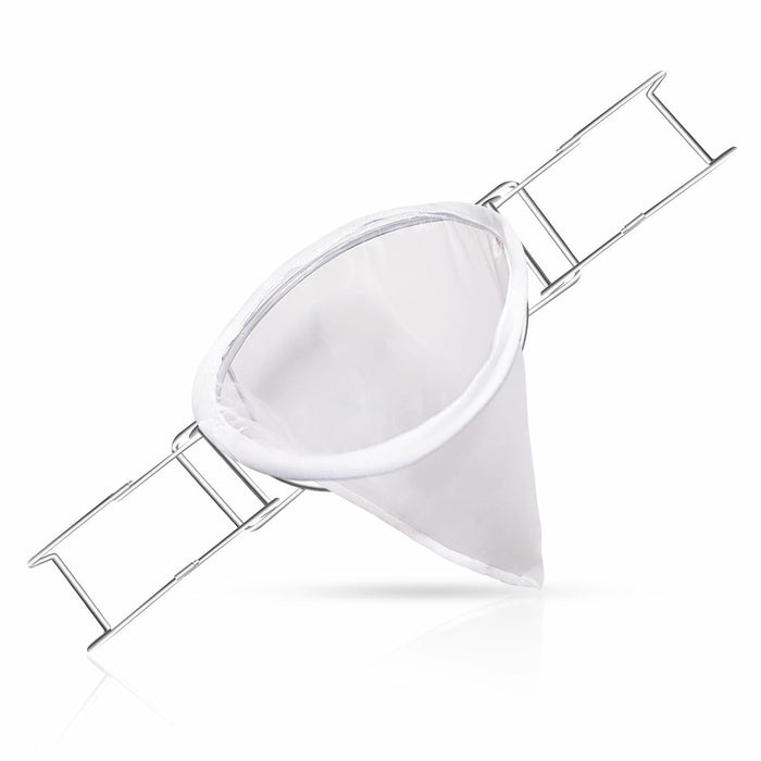 Aageme Versatile 8.7-Inch Oil & Syrup Filter Silver Adjustable Stand 3 Screens